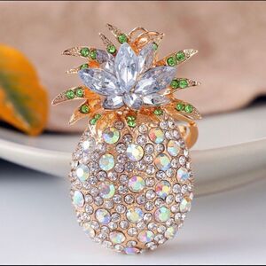 Pineapple Pave’ Purse Charm